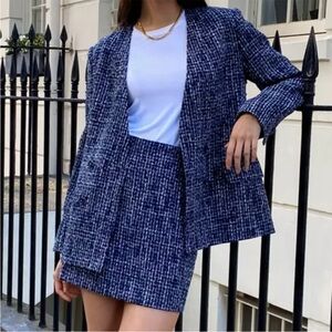 Aritzia Babaton Matching Tweed Set